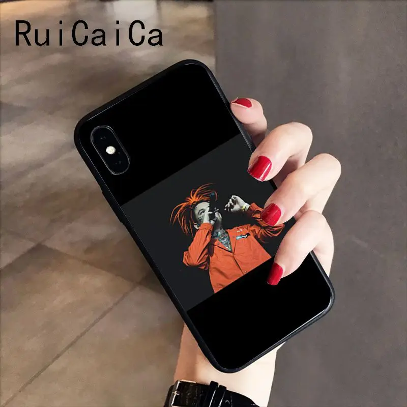 RuiCaiCa MORGENSHTERN Rapper шаблон мягкий чехол для телефона из ТПУ iPhone 6S 6plus 7 7plus 8 8Plus X Xs MAX 5 5S