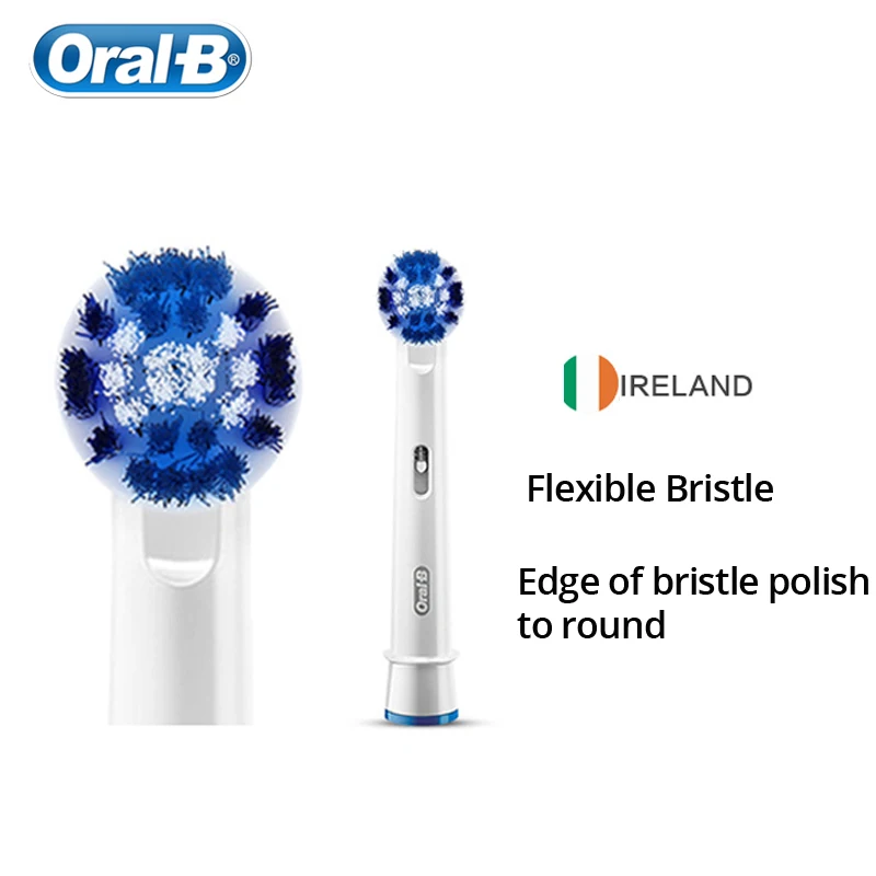 Oral B Сменная головка для зубной щетки 2 или 4 головки на один год точная Чистка
