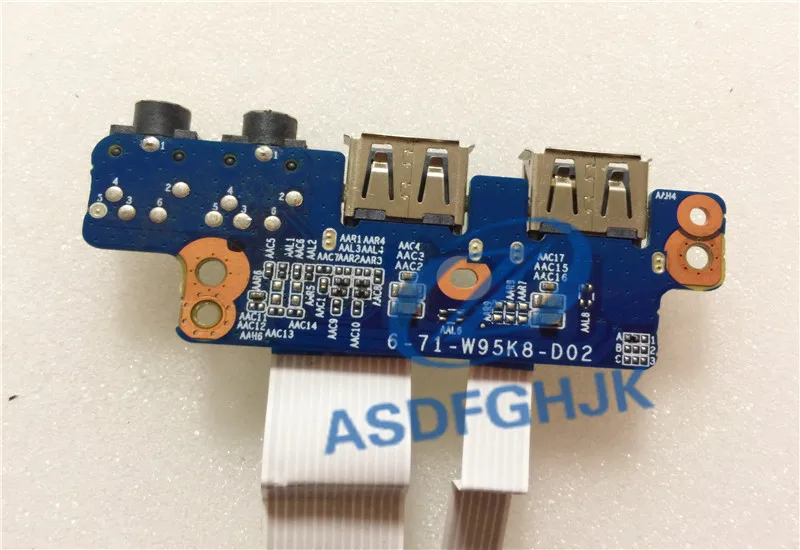 Оригинальная USB аудиоплата для Blue sky с кабелем 6 71 w95k8 d02 Terra Mobile 1513 100% Test ok|usb - usb|usb cusb