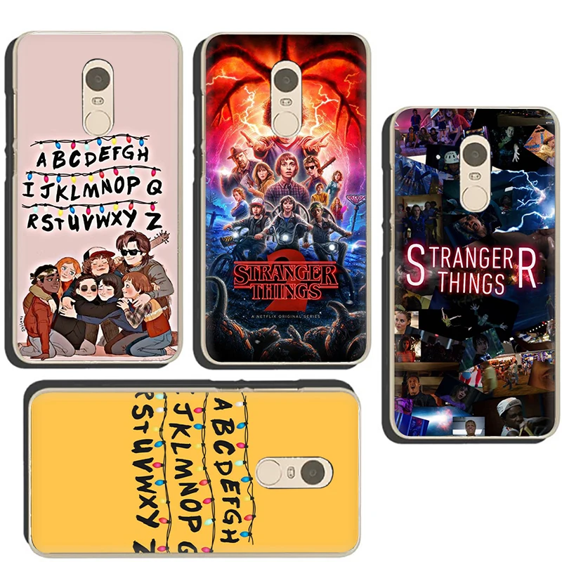 Stranger Things Рождественские огни жесткий чехол для телефона для Redmi 4A 4X5 5A Plus 6 6A Pro S2 7 GO Note 5 6 7 8 K20 Pro 5A Prime