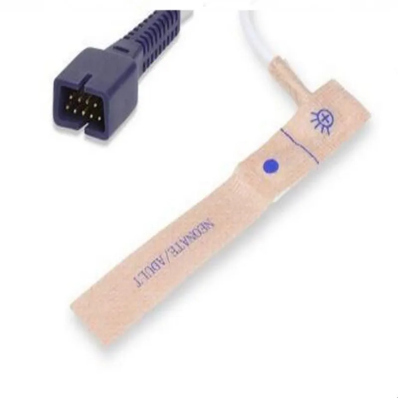 50 шт./лот Бесплатная доставка одноразовый датчик SPO2 для NELLCOR 9PIN OXIMAX Пульсоксиметр