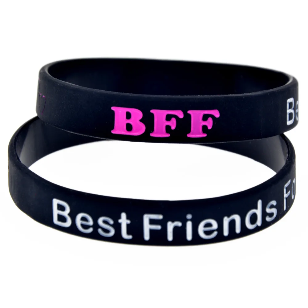 1 шт. силиконовый браслет Best Friends Forever для друзей|Браслеты с шармами| |