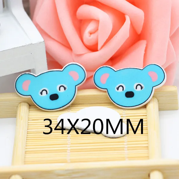 Free shipping 25pcs/lot 34*24MM cartoon character planar resin BIHAIYUAN | Дом и сад