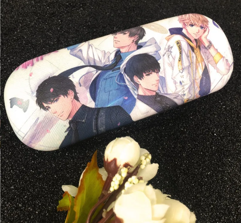 Love and producer Различные аниме очки чехол s Fate/stay night sword art online Студенческая Личность Простой свежий Чехол для очков - Цвет: Love and producer