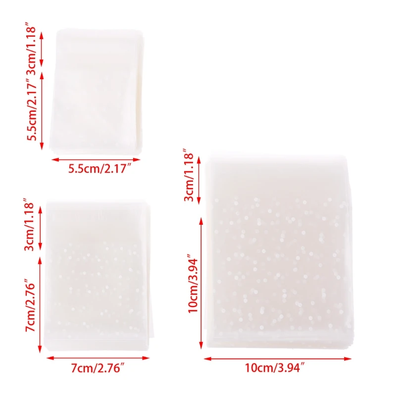 100 шт. рождественские самоклеящиеся печенья конфеты печенье подарки пакеты