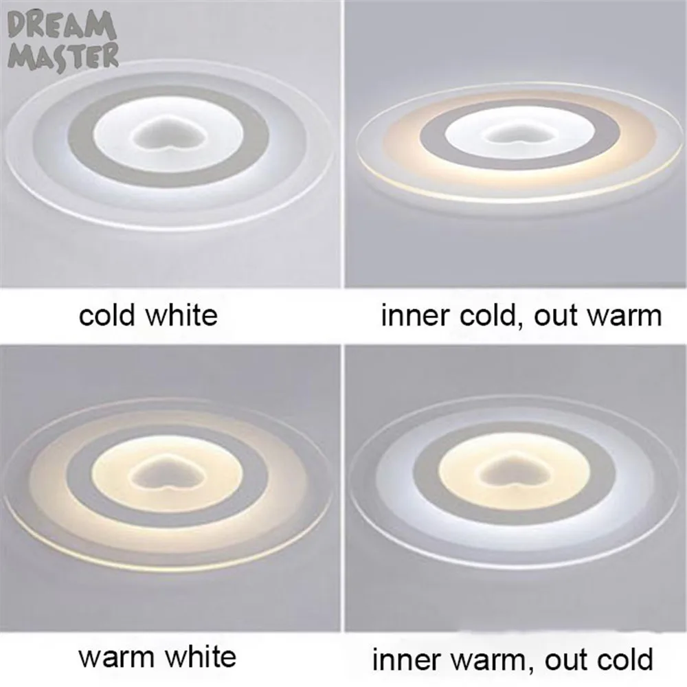 Современная светодиодная люстра потолочный светильник из акрила в стиле