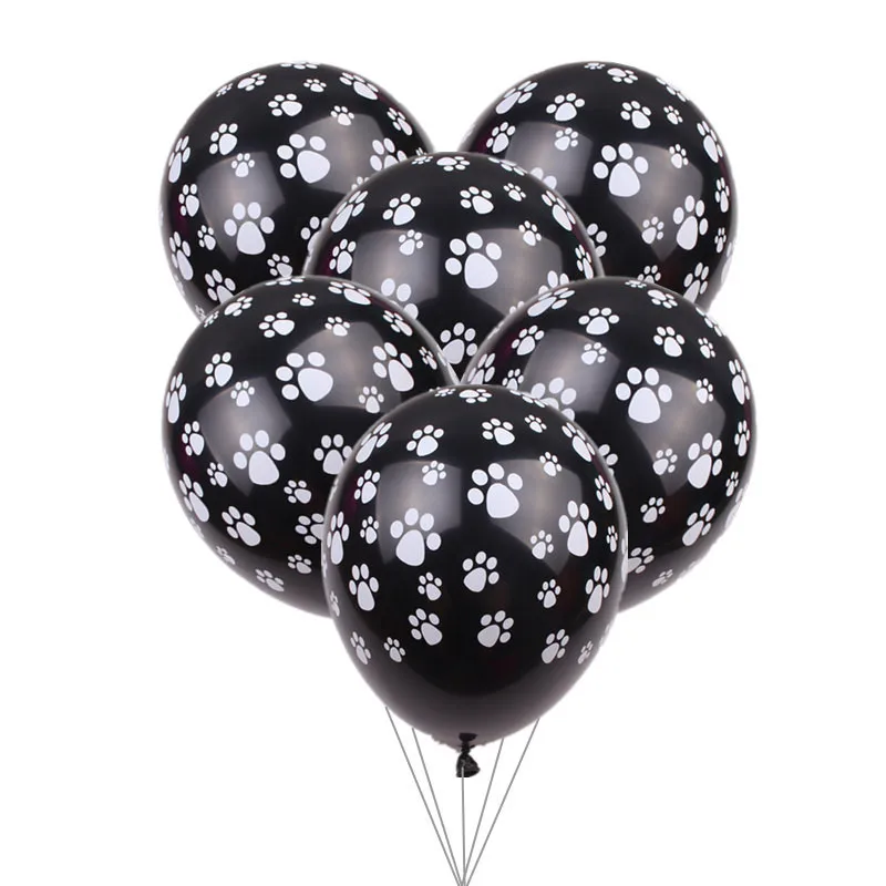 Розовое золото Woof Ballon собака День рождения украшения буквы фольги Воздушные шары