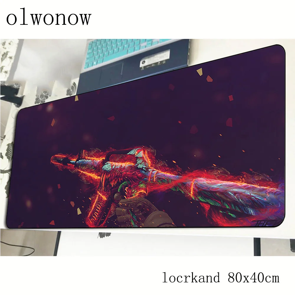 Коврик для мыши csgo 80x40 см подарок на Хэллоуин лучшие игровые коврики крупные