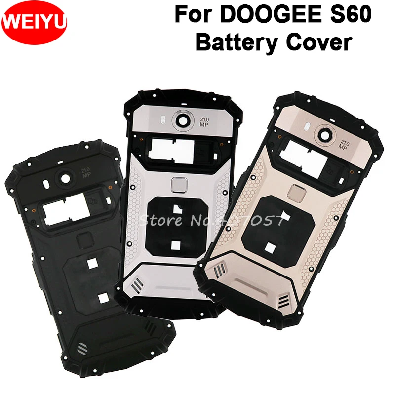 5 2 дюймовая Крышка батарейного отсека для DOOGEE S60 100% новый прочный сменный задний