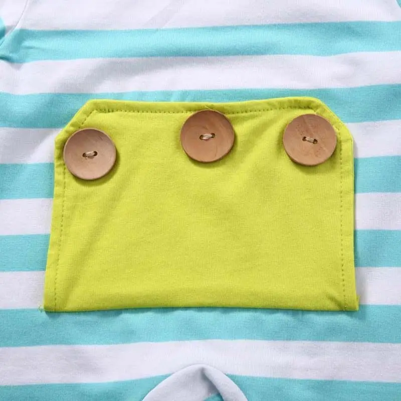 Красивая одежда для новорожденных мальчиков и девочек в полоску детей