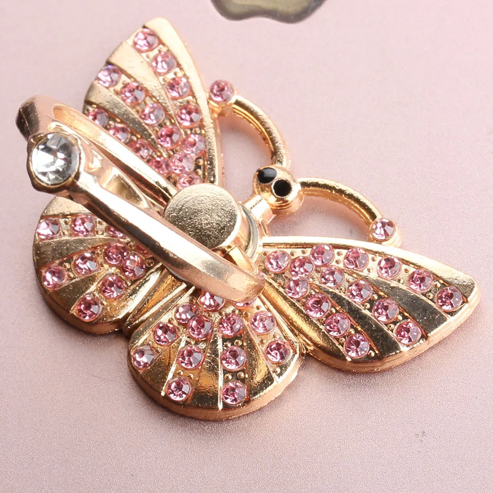 Universal Butterfly Finger Bracket Buckle Phone Holder Mount For iphone 6S for samsung all phone 10 pcs/lot wholesales |