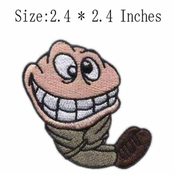 Большой глаз 2 4 &quotШирокая вышивка патч для шопкинса/Патчи одежды/nba Джерси|embroidery