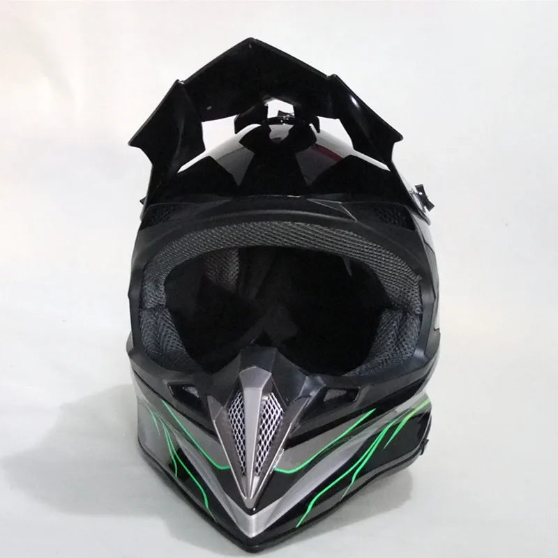 DOT АНФАС casco capacetes мотоциклетный шлем off-road dirt bike ATV с объективом щит | Автомобили и