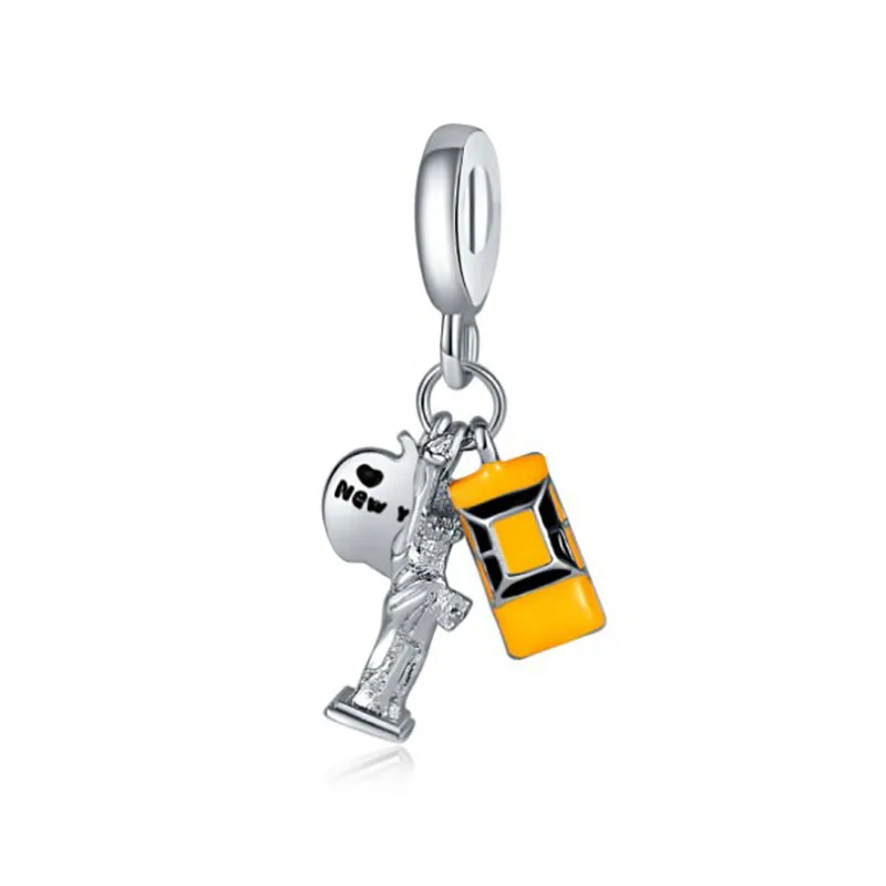 DIY charms plata de ley оригинальный браслет ювелирные изделия на День святого Валентина