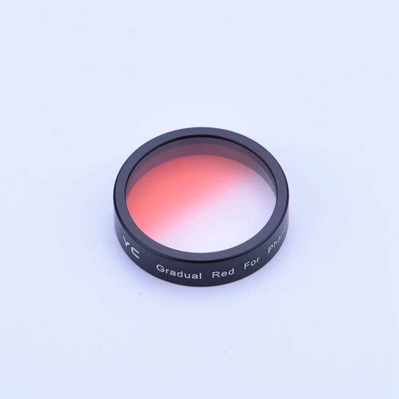 Gradual Red Оснастка на UV CPL ND4 ND8 ND16 ND2-400 фильтр объектива для DJI Phantom 3 Стандартный SE Phantom 4 беспилотный объектив аксессуары запасные части - Цвет: Gradual Red