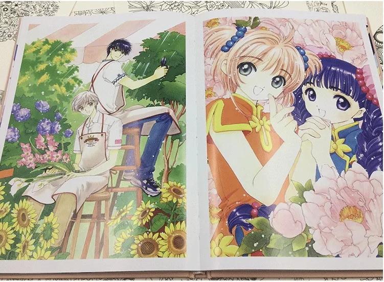 Cardcaptor sakura красочная художественная книга Ограниченная серия Коллекционное издание фотоальбом картины аниме фотоальбом