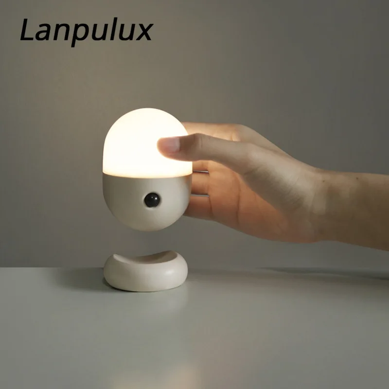 Lanpulux креативная Капсульная Ночная лампа с магнитной индукцией прикроватные