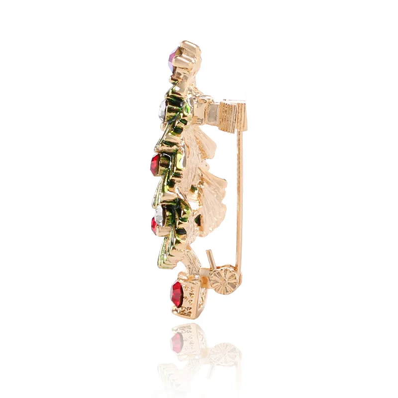 Женские броши в виде дерева CINDY XIANG яркие рождественские из сплава вечерние