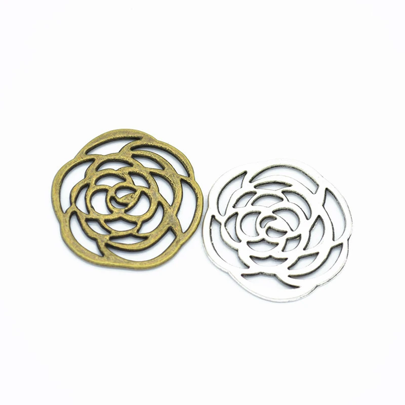 25 шт. Подвески в виде цветов сделай сам изготовление ювелирных изделий подвеска