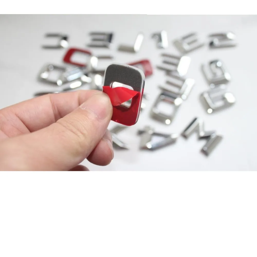 Хромированная надпись SLK 320 на заднюю часть БАГАЖНИКА АВТОМОБИЛЯ значок с