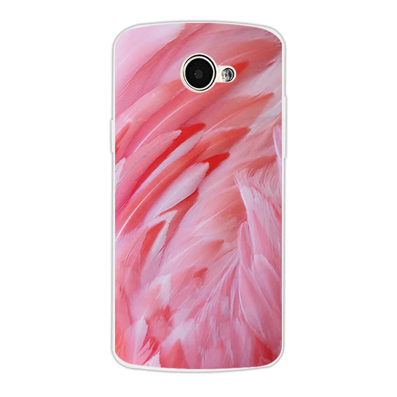 Phone Case For LG K5 X220ds Cover Transparent Silicone Plumage Back Covers for Shell TPU Skin | Мобильные телефоны и