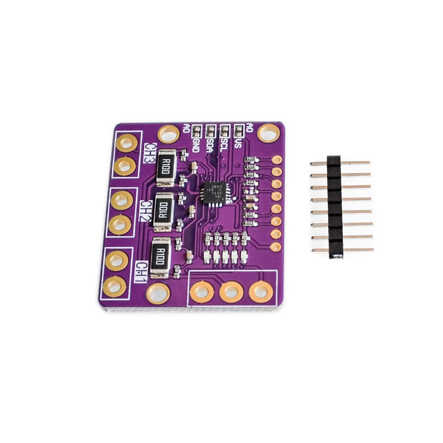 I2C SMBUS INA3221 трехканальный шунт текущие Питание Напряжение монитор Сенсор совета