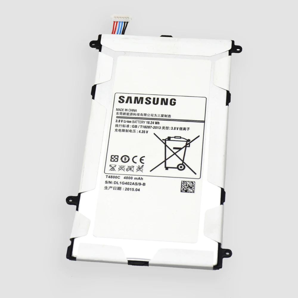 Оригинальный samsung Tablet Батарея для Galaxy Tab Pro 8 4 SM T320 T321 T325 T4800E T4800C Одежда высшего
