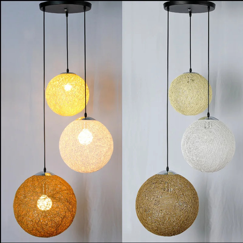 Ручной работы пастырской творческий конопли плетеная трикотажная диаметром 15 80