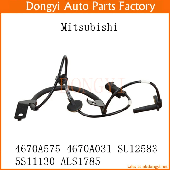 Новый ABS Датчик Частота Вращения Колеса OEM SU12583 5S11130 4670A031 4670A575 ALS1785 для Mitsubishi|sensor