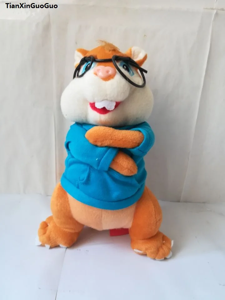 

Alvin and the Chipmunks plush toy about 30cm smart Simon soft doll kid's toy birthday gift b2718