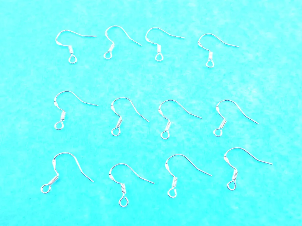 Оптовая продажа 200 шт. компонентов из стерлингового серебра 18 мм фотоэлемент