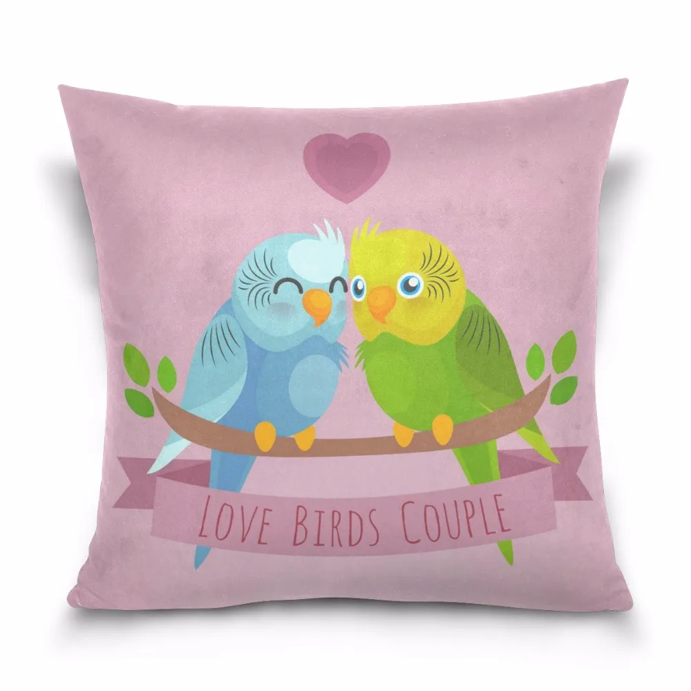 Purple Blue Decorative Square Pillowcase Covers 40/45/50cm Protect With Hidden Zipper Cotton Velvet Throw Pillow case Owl Lovers |