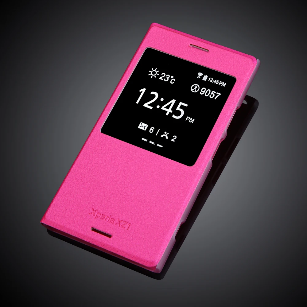 Новое поступление роскошный защитный чехол для телефона Sony Xperia XZ1 G8341 F8342 флип XZ 1