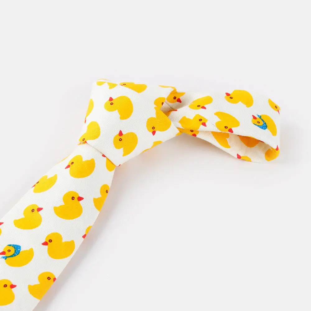 US SHIP Rubber Duck Tie HIMYM как я встретила вашу мать Барни's Ducky галстук для косплея
