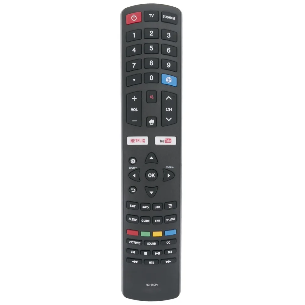 Новый пульт дистанционного управления RC650PT 06 531W52 DW01X для смарт ТВ DAEWOO|Пульты ДУ| |