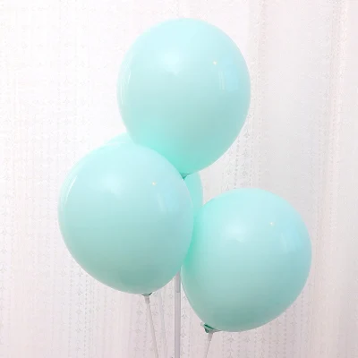 18 дюймов Macaroon серии Красочные Толстые Латекс воздушный шар надувной Kid Игрушка для дома Свадебная вечеринка украшения на вечеринку дня рождения поставки - Цвет: Tiffany Blue