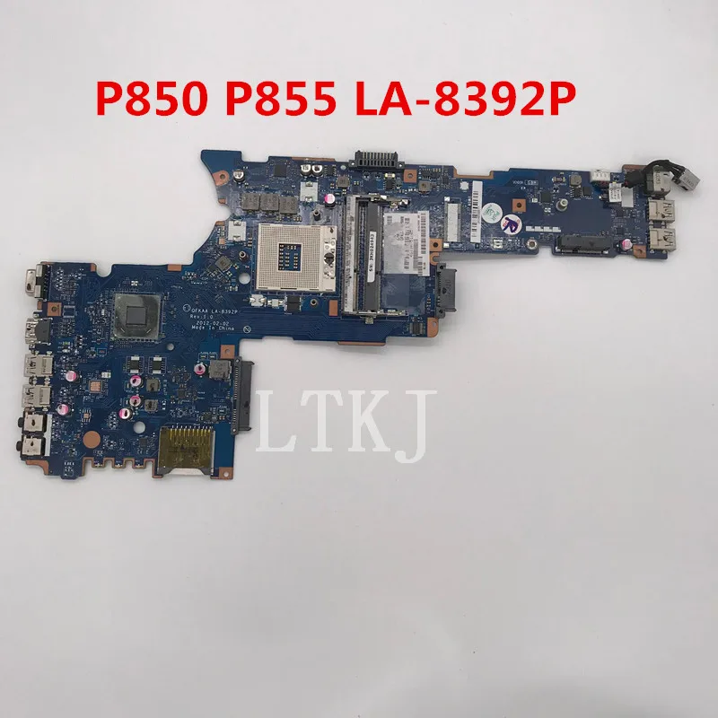 Высокое качество для Satellite P850 P855 K000135160 материнская плата ноутбука QFKAA LA 8392P HM77 UMA DDR3