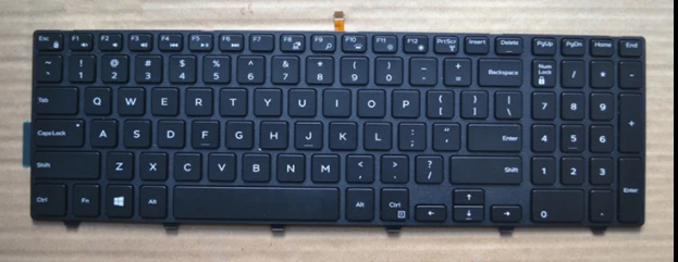 Новая клавиатура для ноутбука Dell vostro 15 3546 3547 3562 3549 английская Черная|Клавиатуры