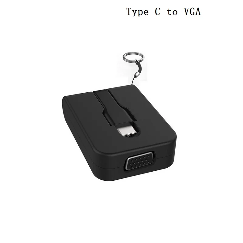 USB 3 1 C type Мужской до 4K HDMI 1080p VGA Женский монитор проекционный Кабель адаптер для