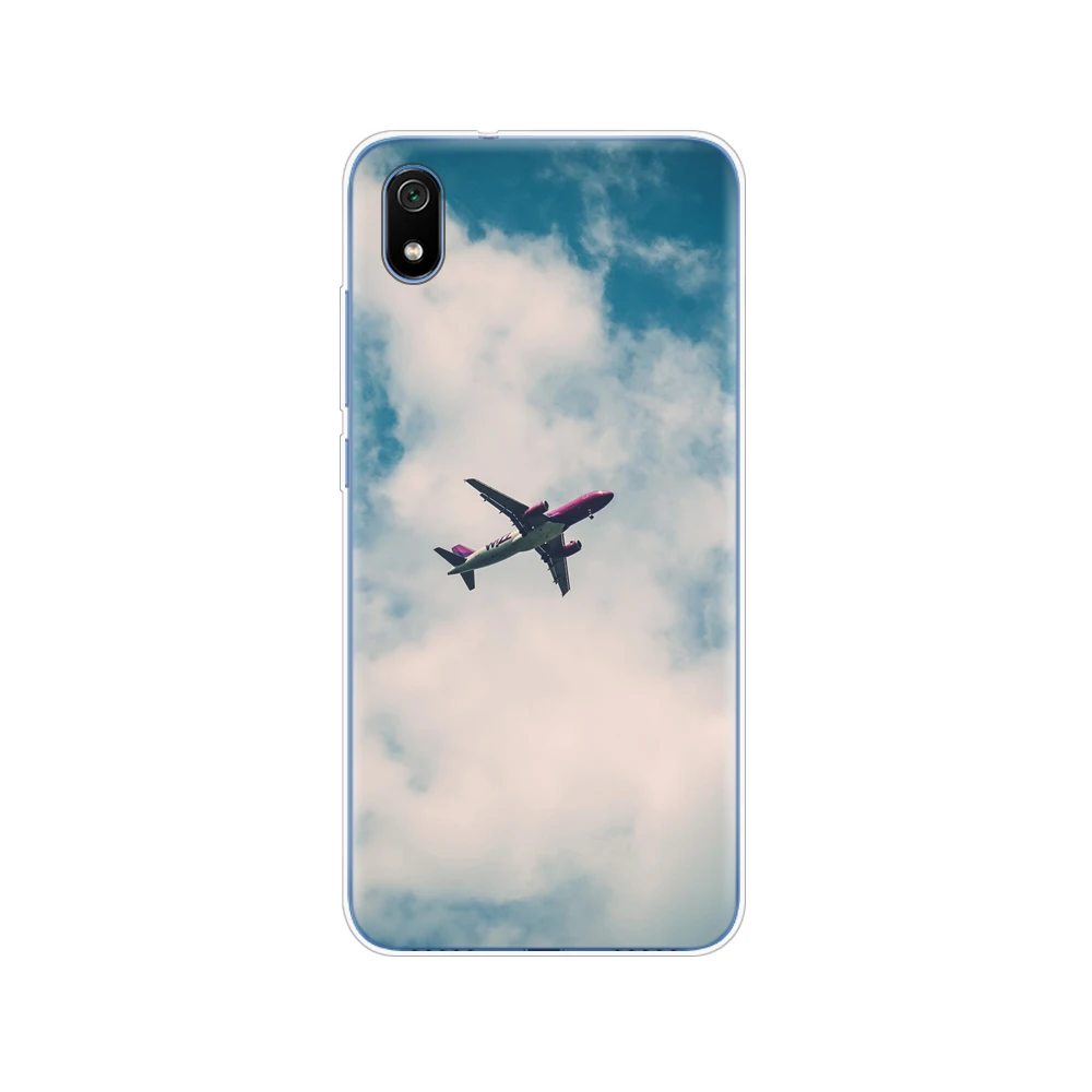 Чехол для xiaomi redmi 7a чехол coque oft tpu задняя силиконовая крышка для redmi 7 a бампер hongmi 7a copas кожа Ударопрочный fundas - Цвет: 10610