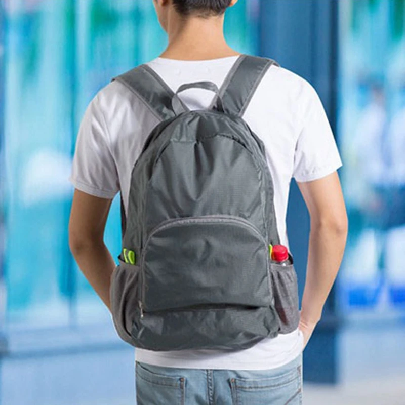 Легкий складной водонепроницаемый нейлоновый рюкзак для мужчин и женщин