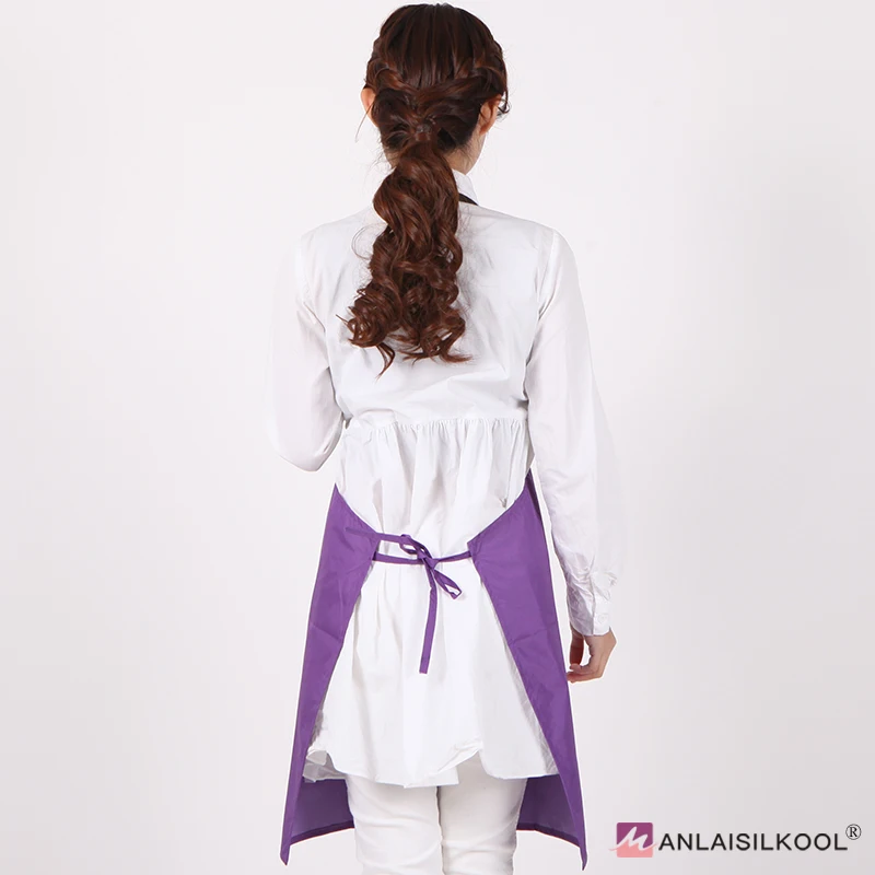 2018 New Solid color butterfly pattern bib aprons kitchenapron funny patterns Cooking apron for woman man tablier cuisine | Дом и сад