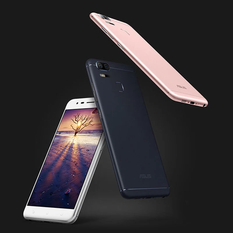 Оригинальный Asus Zenfone 3 зум ZE553KL мобильный телефон Qualcomm Dual sim Камера 4 ГБ Оперативная