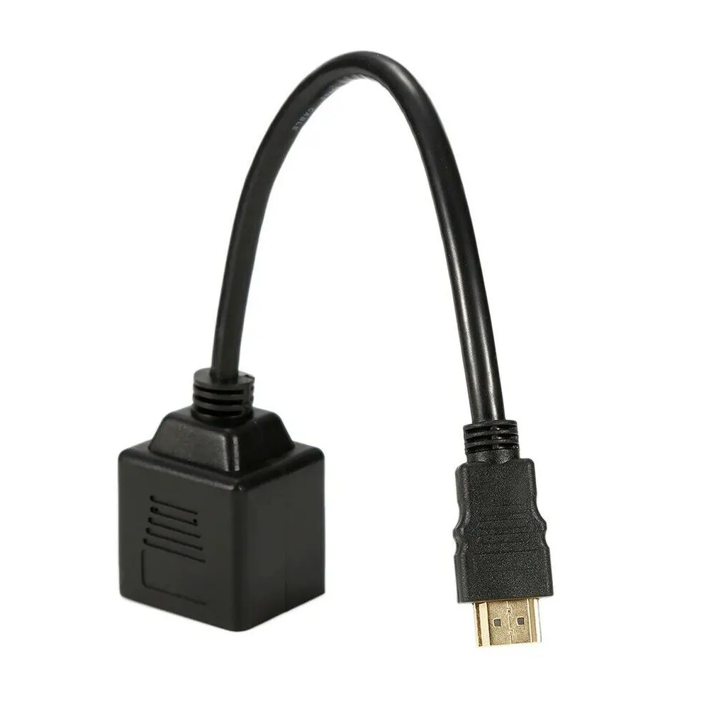 1 в 2 Out 1080P HDMI Стандартный порт папа Женский сплиттер кабель адаптер|Источники