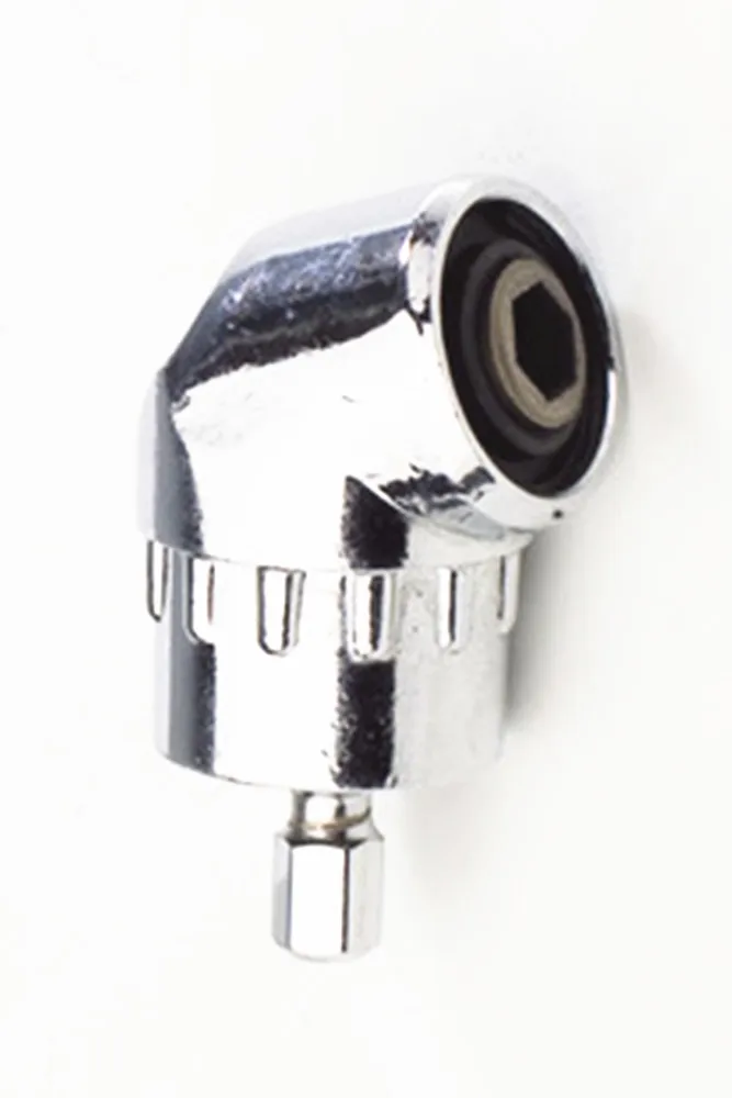 Stainless Steel 105 Degrees 1/4in Hex Drill Bit Angle Driver Screwdriver Fittings Screw Bits | Инструменты