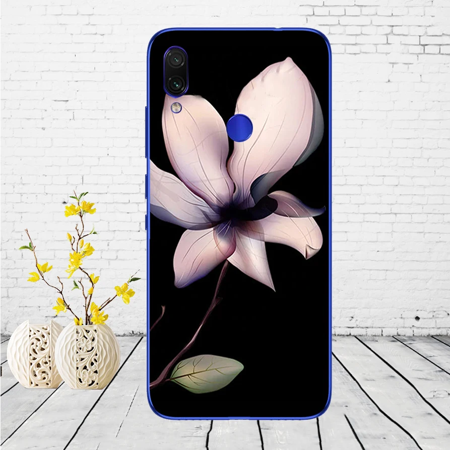 17 02SX чехол для Xiaomi Redmi Note 7, силиконовый чехол для Xiaomi Redmi Note 7, задняя крышка, чехол для Redmi Note 7, чехол для телефона - Цвет: 17