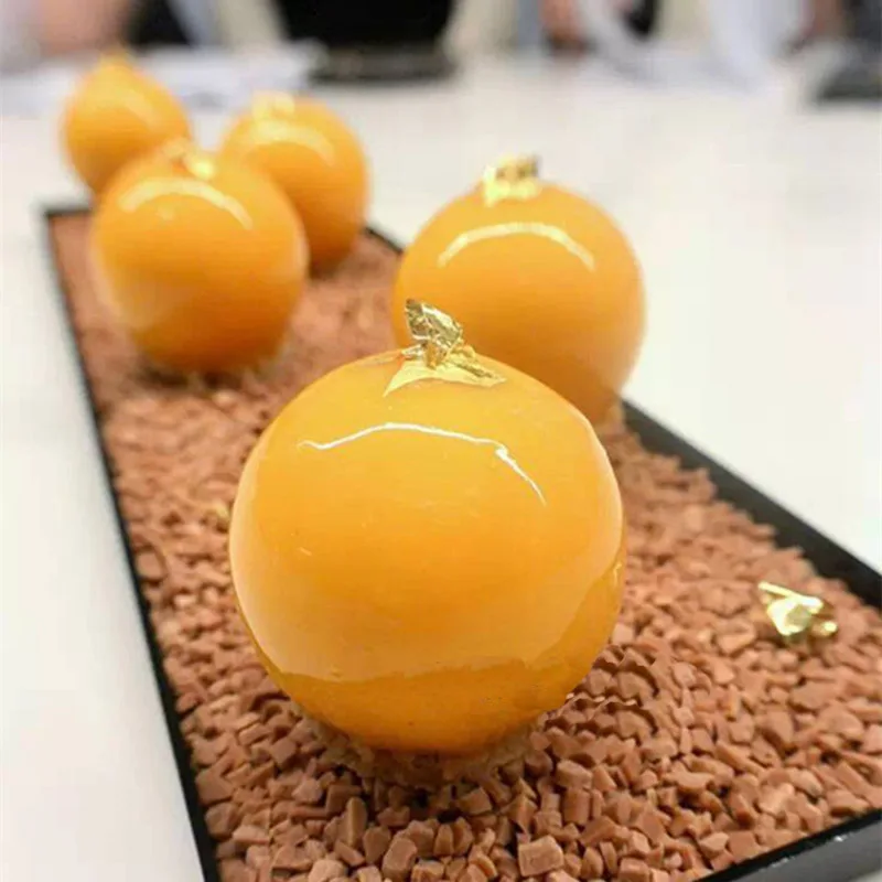 Силиконовые 8 полости круглый шар силиконовые формы для выпечки Подушка DIY Форма