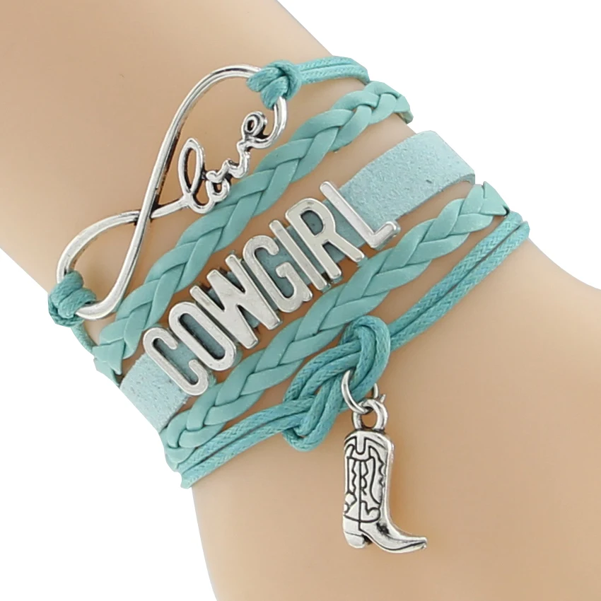 Лидер продаж бесконечность любовь цепочка ювелирное изделие ковбойские