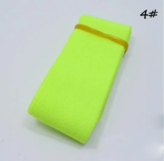 Fluorescence yellow 3 метра плоская супер мягкая эластичная лента Швейные аксессуары для одежды нейлоновая тесьма детская одежда аксессуары для шитья ширина 3 см S0954l - Цвет: Fluorescence yellow