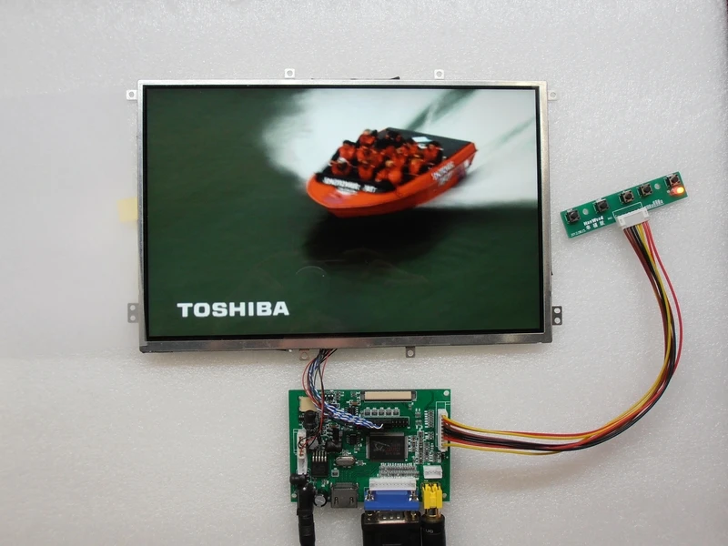 10 1 дюймов 1280*800 IPS монитор LCD VGA 2 AV HDMI экран Raspberry PI 3 Zero Авто поддержка приоритет